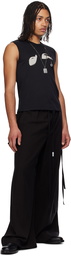 Ann Demeulemeester Black Ibert Lounge Pants