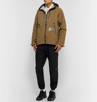 And Wander - E Vent Nylon-Ripstop Hooded Jacket - Brown