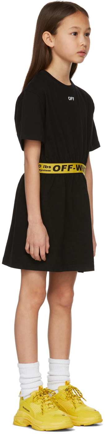 T shirt dress 2025 with off white belt