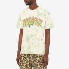 MARKET Men's Arc Herbal Tie Dye T-Shirt in Green Yellow Tie Dye