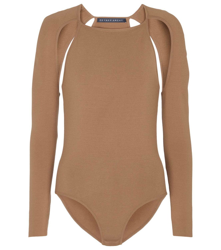 Photo: Zeynep Arçay Cutout knit bodysuit