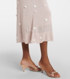Altuzarra Nelly floral-appliqué midi dress