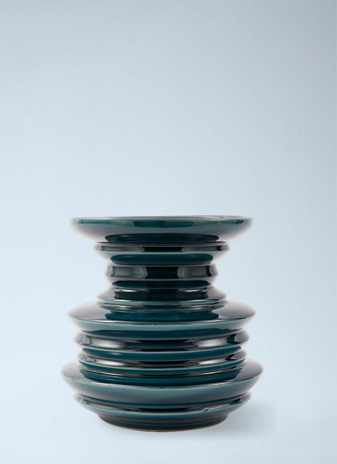 POLSPOTTEN Seixo Disco Vase