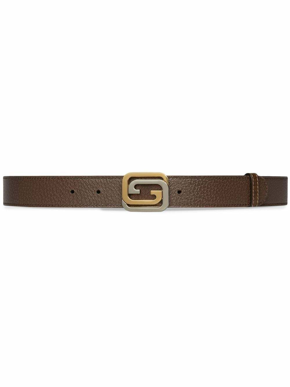 Gucci Gg Leather Belt Gucci