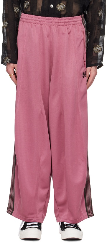 Photo: NEEDLES Pink Track Sweatpants