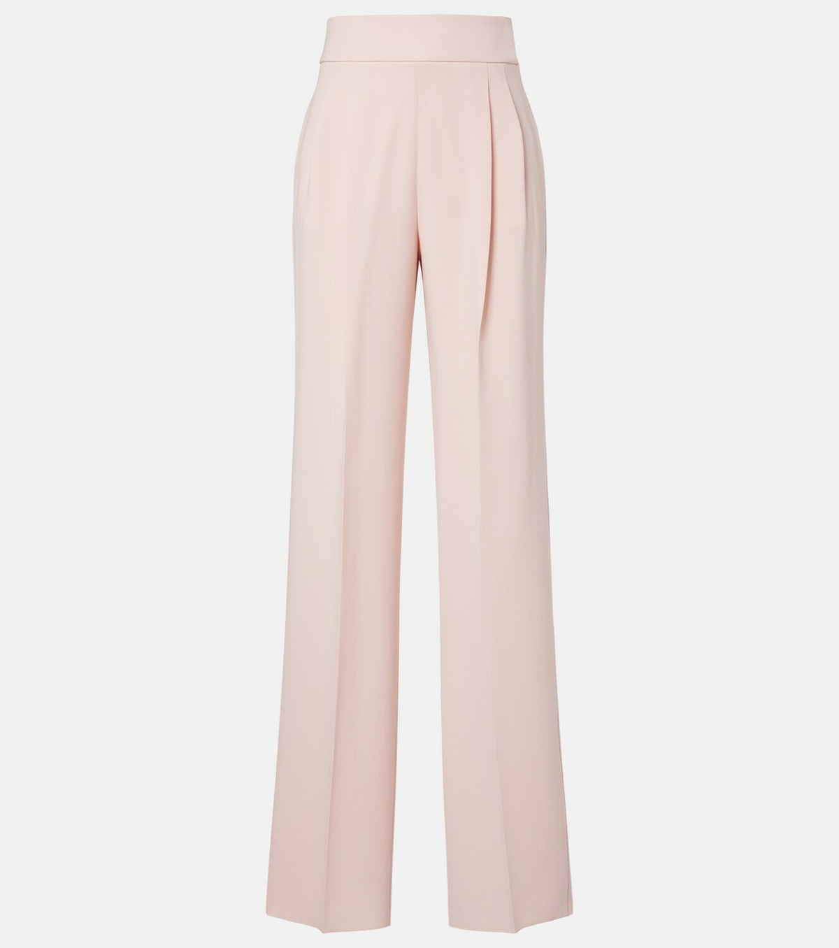 Max Mara Pleated cady straight pants