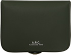 A.P.C. Green Josh Wallet