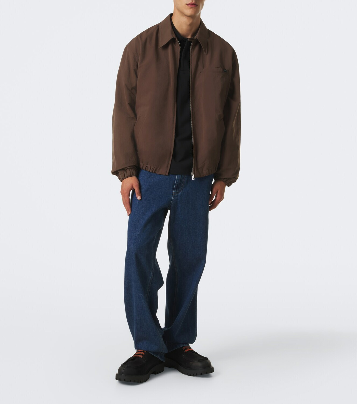 Prada Suede boat shoes