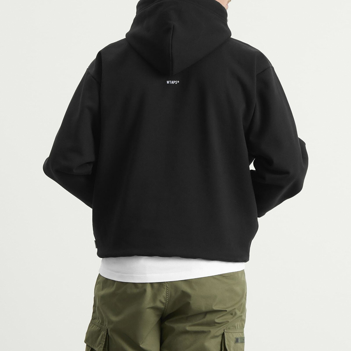 WTAPS Men's Sign Logo Hoodie in Black WTAPS