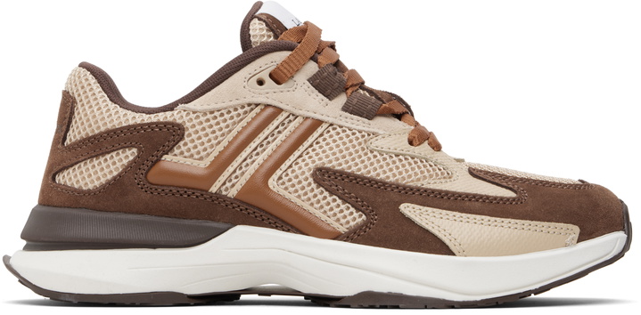 Photo: Lanvin Beige & Brown JLA Mesh Sneakers