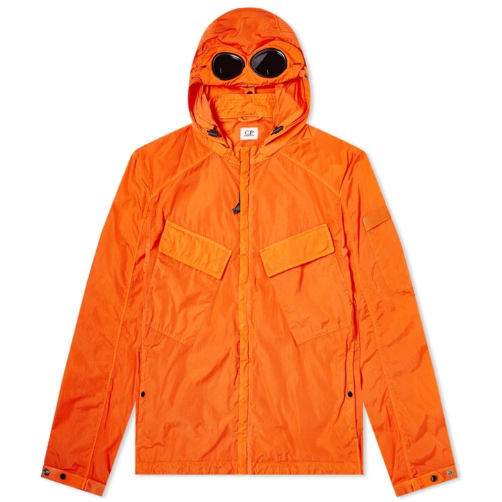 Photo: C.P. Company Hooded Goggle Zip Overshirt