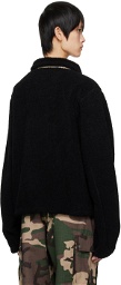 Reese Cooper Black Modular Fleece Jacket