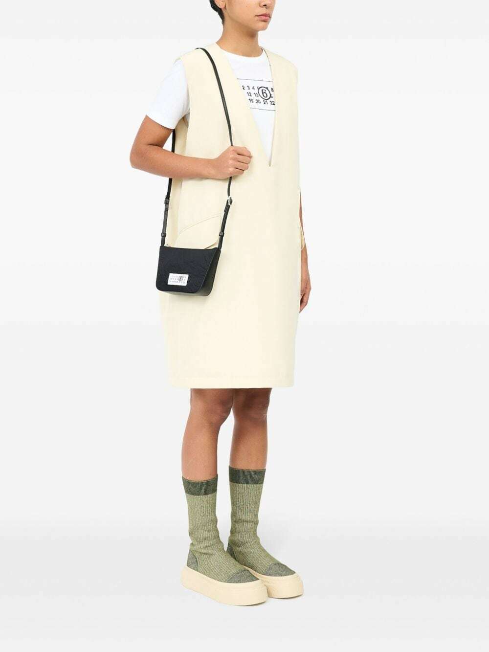 MM6 MAISON MARGIELA - Numeric Nylon Mini Bag MM6 Maison Margiela