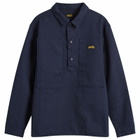 Stan Ray Men's Painters Pop Over Shirt in Navy Bedford