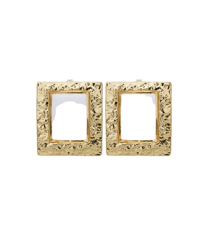 Photo: Rebecca Vallance 18kt gold-plated earrings