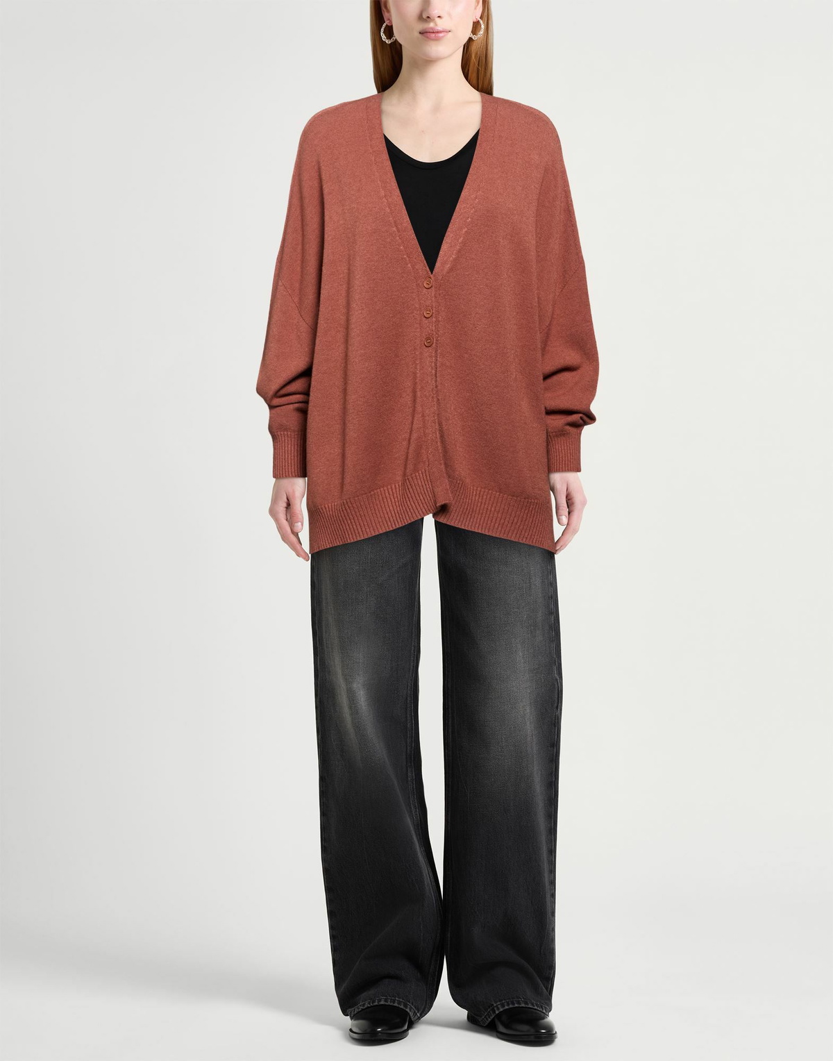 Manila Grace Womens Cardigan Tan