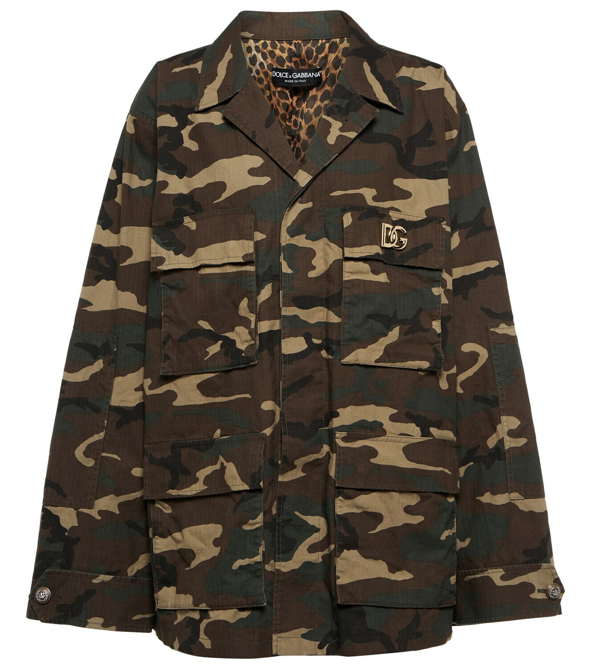 Dolce & Gabbana Black Camouflage Hooded Sweatshirt Sweater