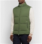 Brunello Cucinelli - Quilted Nylon Down Gilet - Green