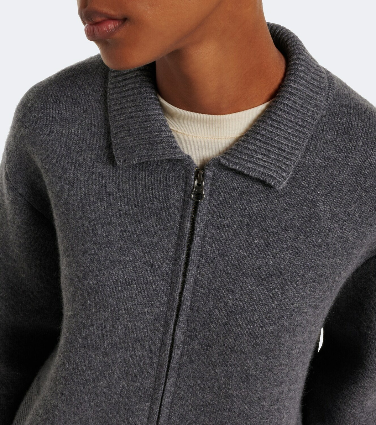 Lisa Yang Aleya cashmere zipped cardigan