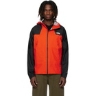The North Face Red & Black Ridgelite Waterproof Jacket