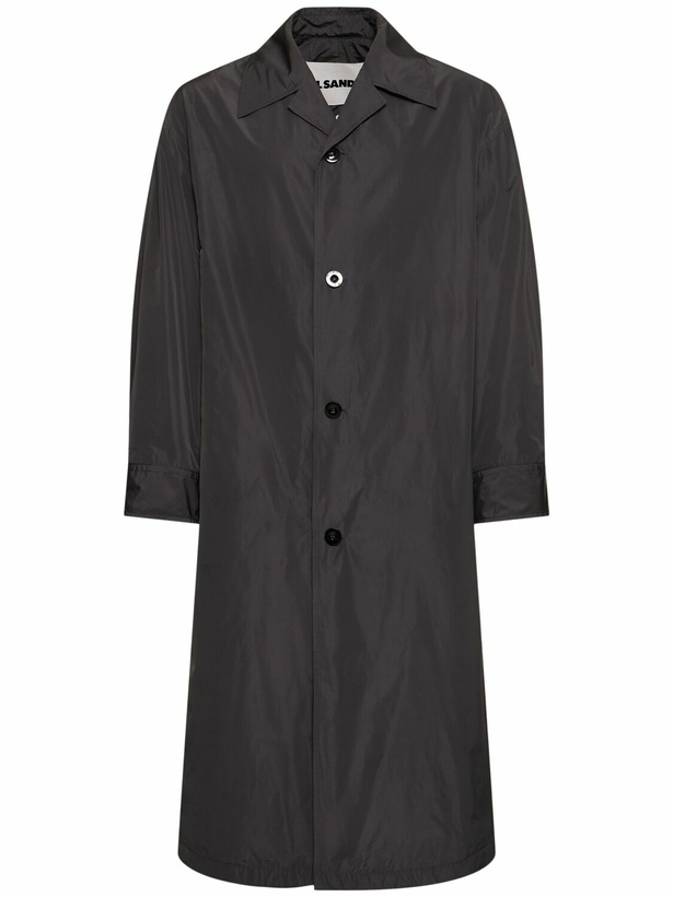 Photo: JIL SANDER Long Nylon Trench Coat