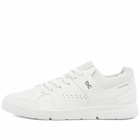 ON Men's The Roger Clubhouse Sneakers in All White