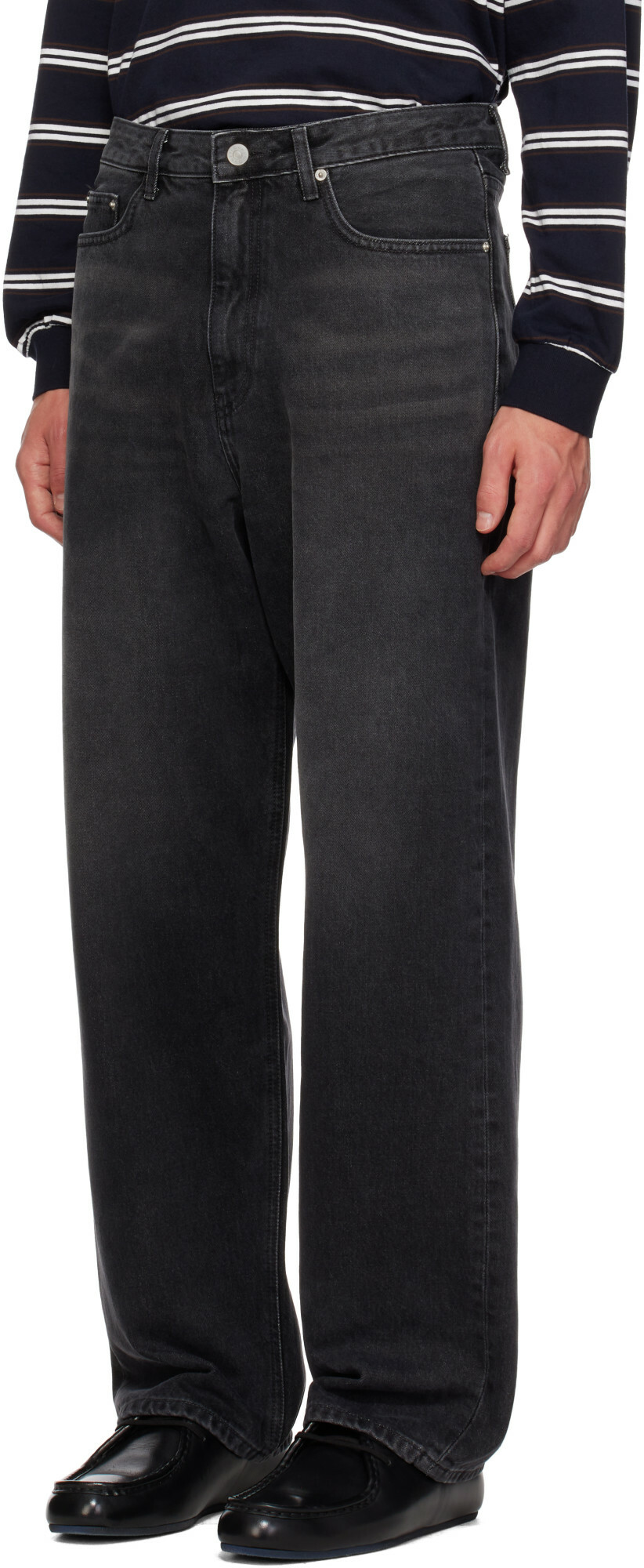 Dunst Black Straight Regular Jeans