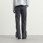 Won Hundred Women's Baggy String Trousers in Dark Grey Melange