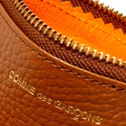 Comme des Garçons SA8100 Colour Inside Wallet in Brown/Orange