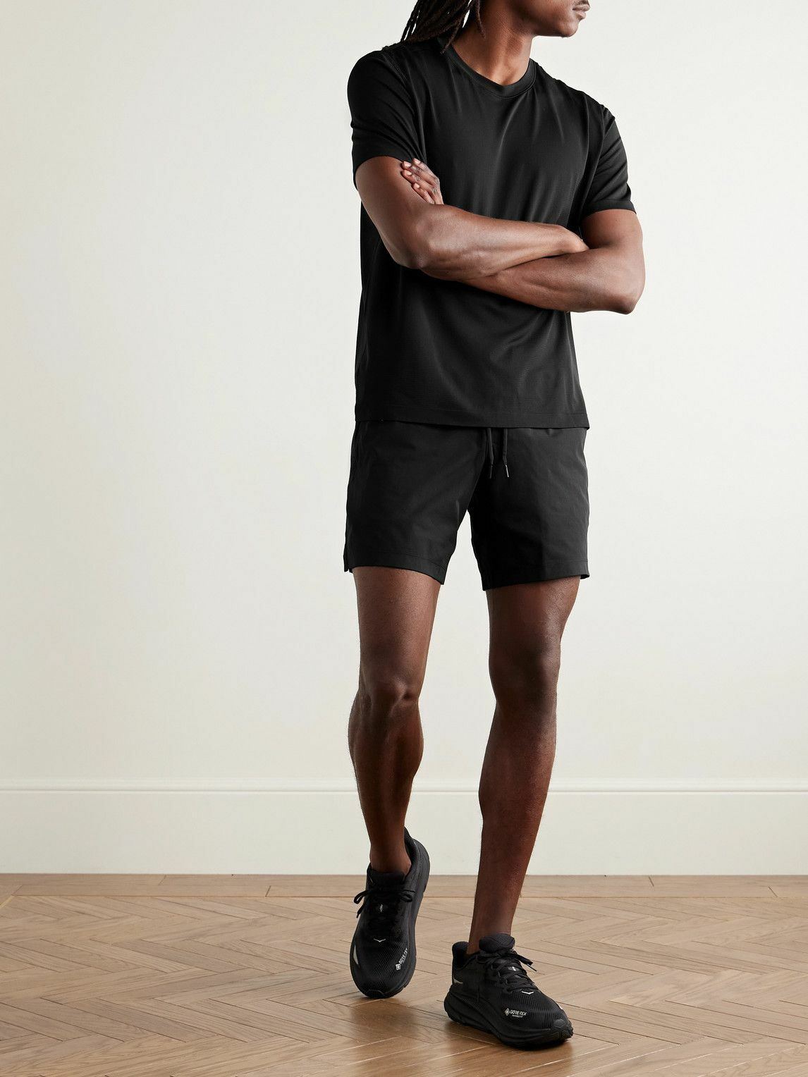 Lululemon - Zeroed In 7” Straight-Leg Recycled-Swift™ Drawstring Shorts - Black