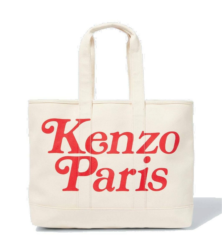 Photo: Kenzo x Verdy Kenzo Utility Large canvas tote bag