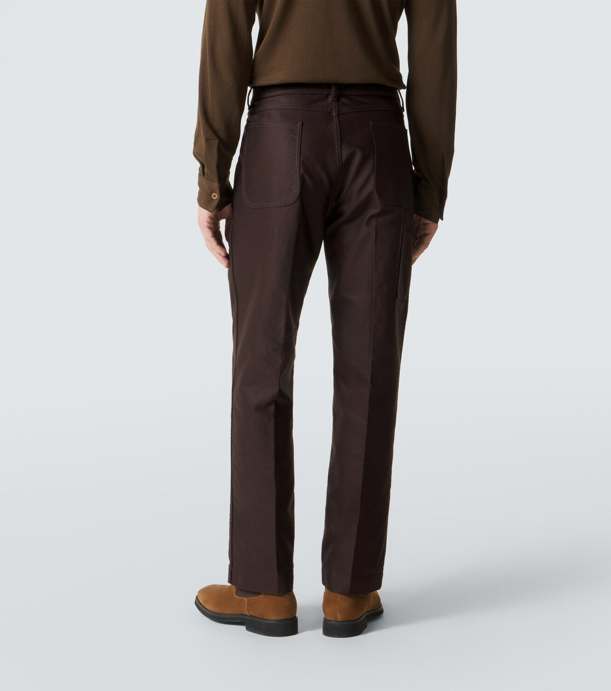 Tom Ford Cotton satin cargo pants