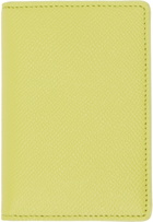 Maison Margiela Yellow Four Stitches Card Holder