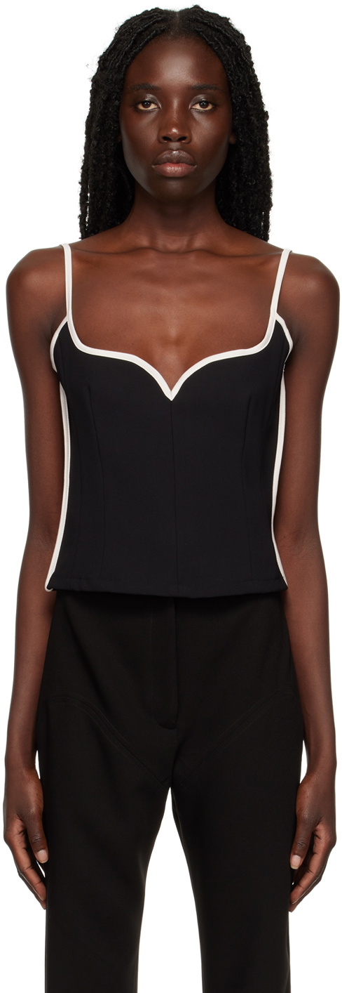 Photo: Paris Georgia Black Heart Tank Top