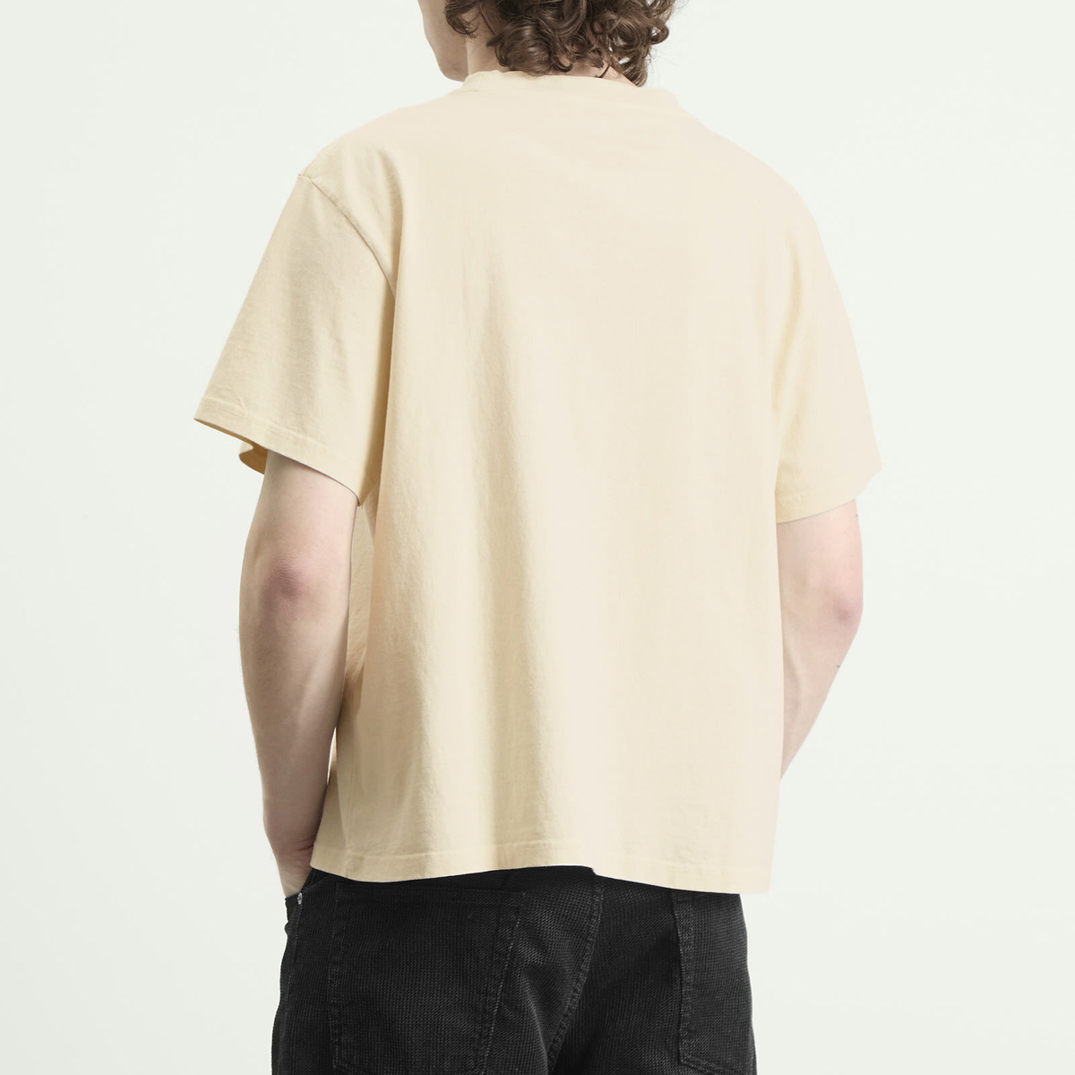 Second/Layer Men's Second Layer Baby Baggy La Piedad T-Shirt in White