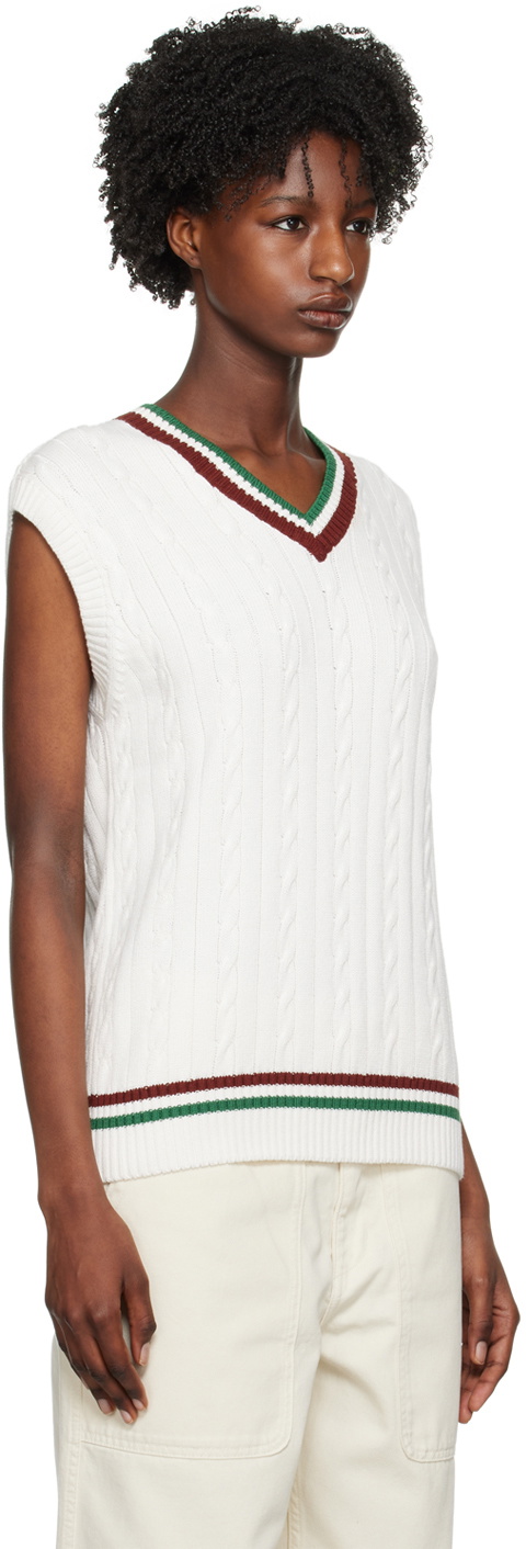 Palmes White James Vest