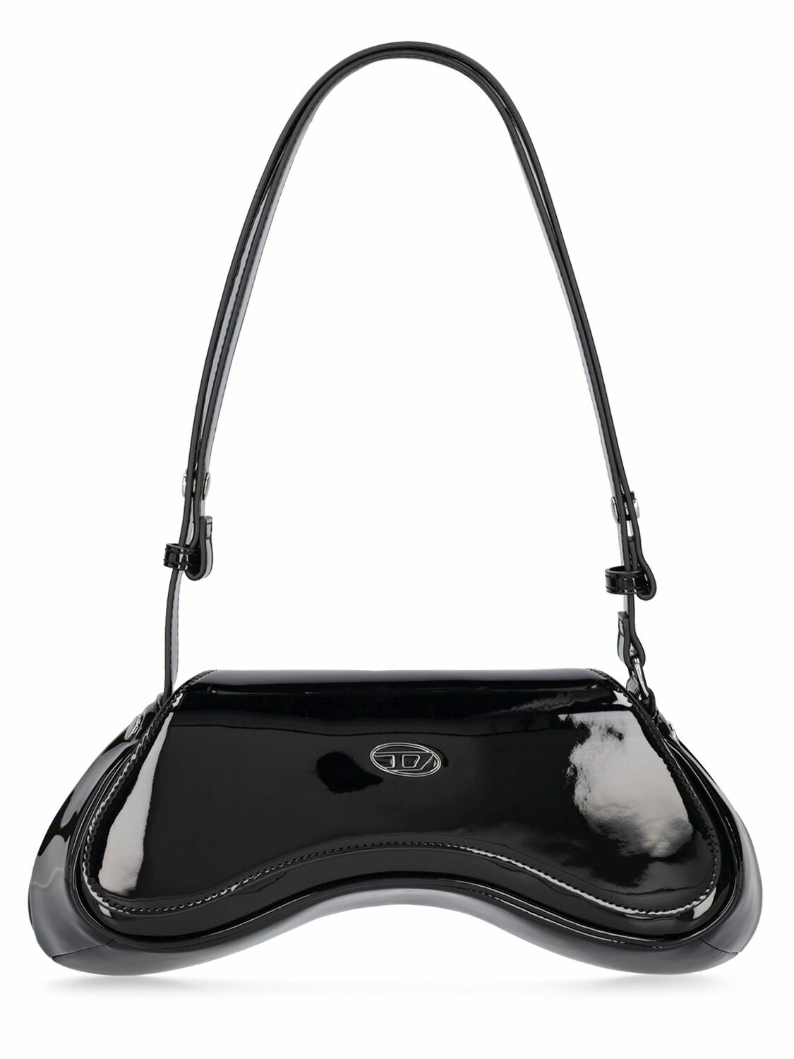 DIESEL バック　22 SS Women's Play-Glossy crossbody bag | Black | Diesel