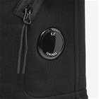 C.P. Company Men's Lens Detail Loopback Sweat Short in Black