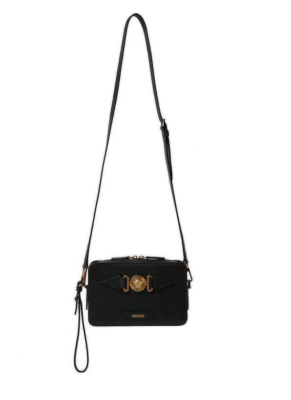 Photo: Medusa Biggie Crossbody Bag in Black