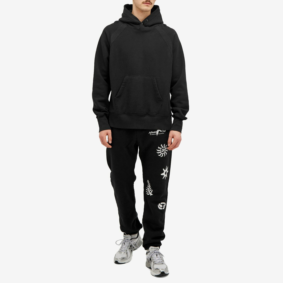 Afield Out Men's Conscious Sweat Pants in Black