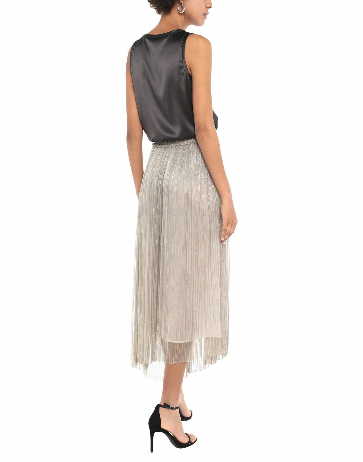 Marant Étoile Womens Midi skirt Platinum