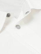 And Wander - Jersey and Mesh Shirt - White