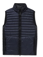 C.P. Company - Quilted Ripstop Down Gilet - Blue