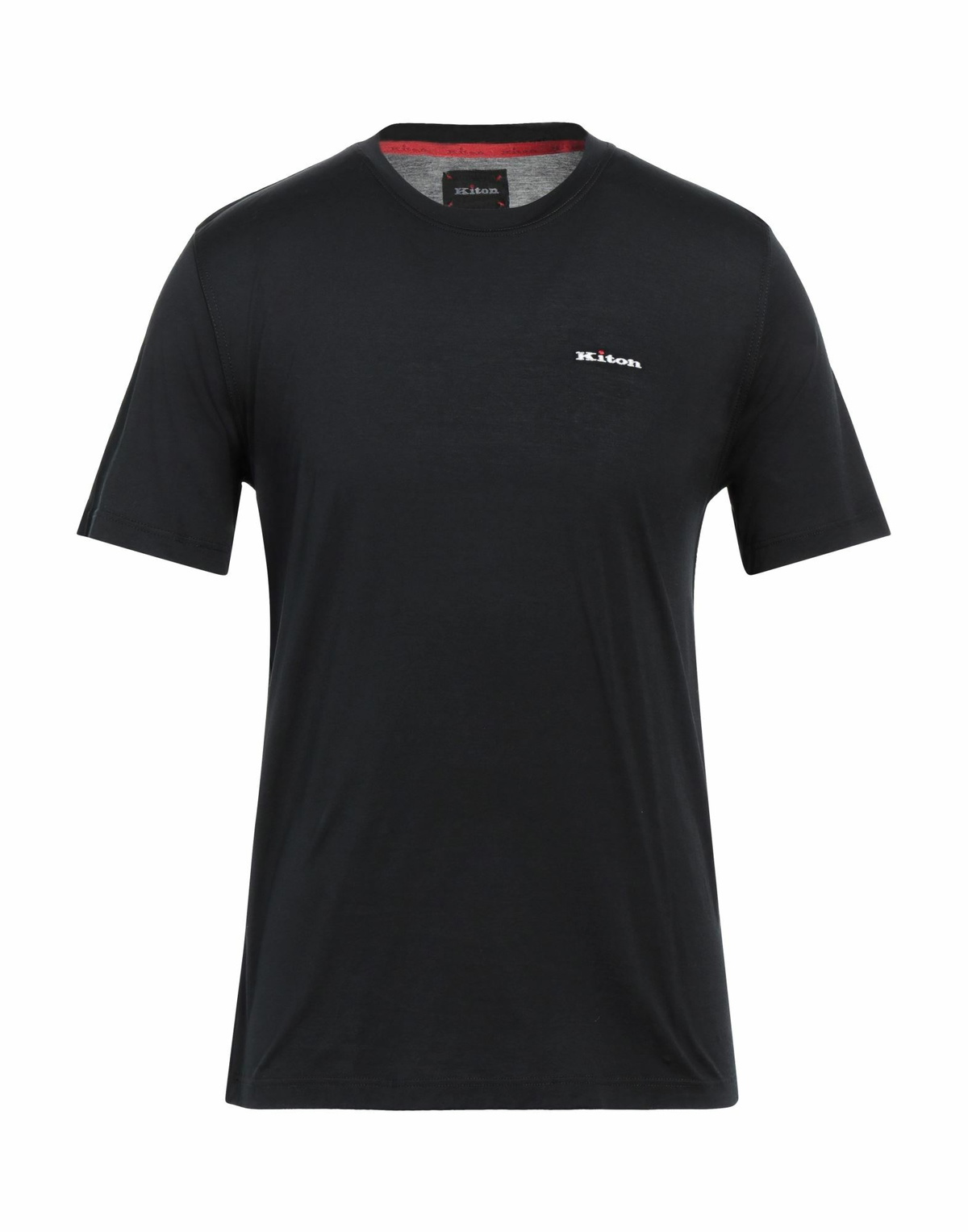 Kiton Mens T-shirt Midnight in Blue
