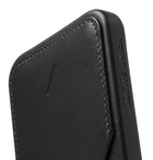 NATIVE UNION - Clic Card Leather iPhone 12 Case - Black