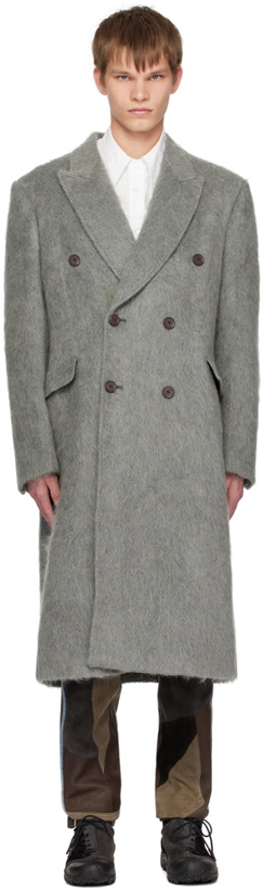 Photo: Our Legacy Gray Whale Coat