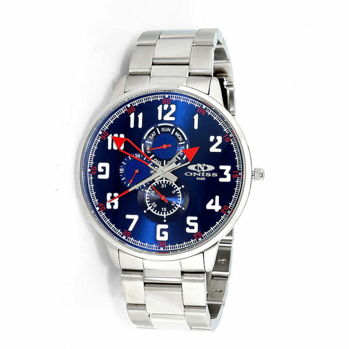 Photo: Oniss ON1818 Quartz Blue Dial Mens Watch ONJ1818-MBU