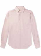 TOM FORD - Button-Down Collar Lyocell and Cupro-Blend Shirt - Pink