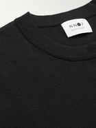 NN07 - Luis Modal and Cotton-Blend Sweater - Black