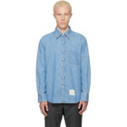 Thom Browne Blue Denim Armband Shirt